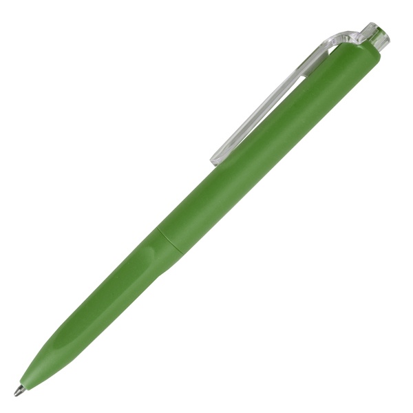 Логотрейд pекламные продукты картинка: Reklaamtoode: Snip ballpen, green 