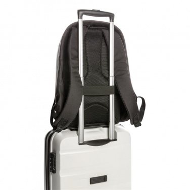 Лого трейд pекламные подарки фото: Рюкзак для ноутбука Swiss Peak с защитой от карманников, чёрный