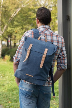 Лого трейд pекламные продукты фото: Рюкзак для ноутбука Canvas, синий