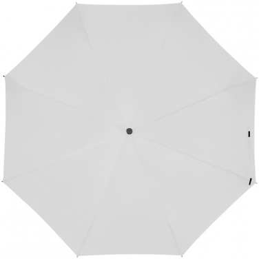 Логотрейд pекламные cувениры картинка: Автоматический карманный зонтик с ручкой-карабином, белый