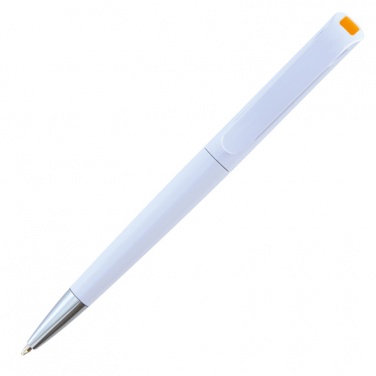 Логотрейд бизнес-подарки картинка: Пластмассовая ручка Justany, oранжевый