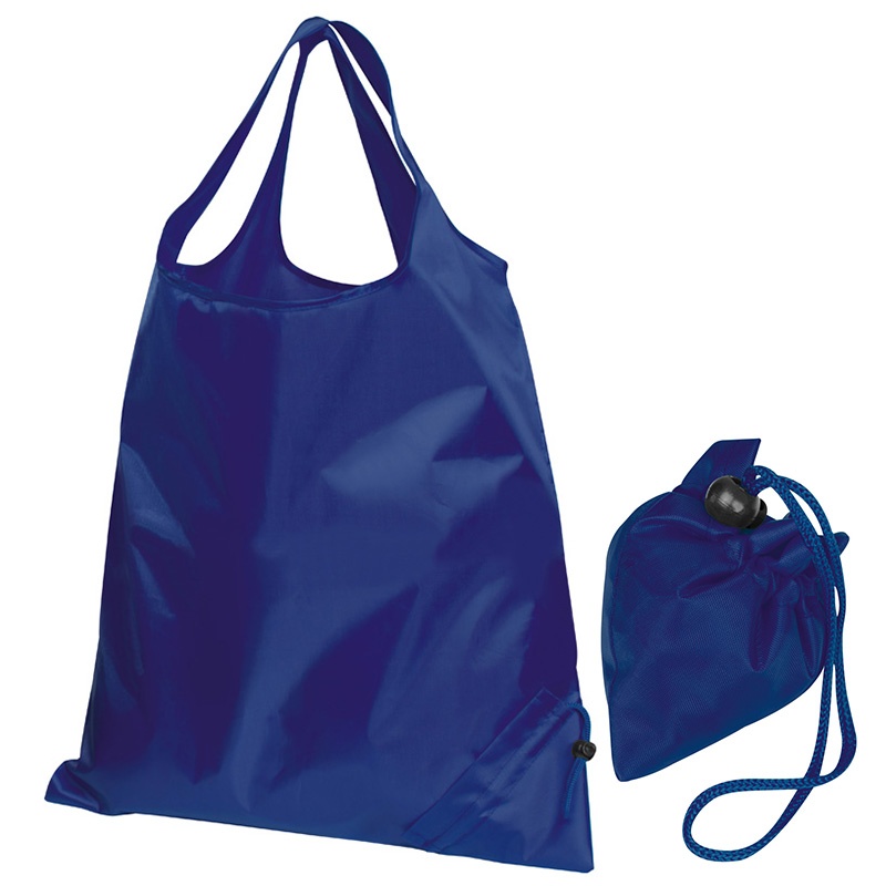 Логотрейд pекламные продукты картинка: Складывающаяся сумка для покупок ELDORADO, синий