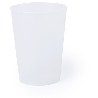 Логотрейд бизнес-подарки картинка: Биоразлагаемая питьевая чашка Eco 450 мл