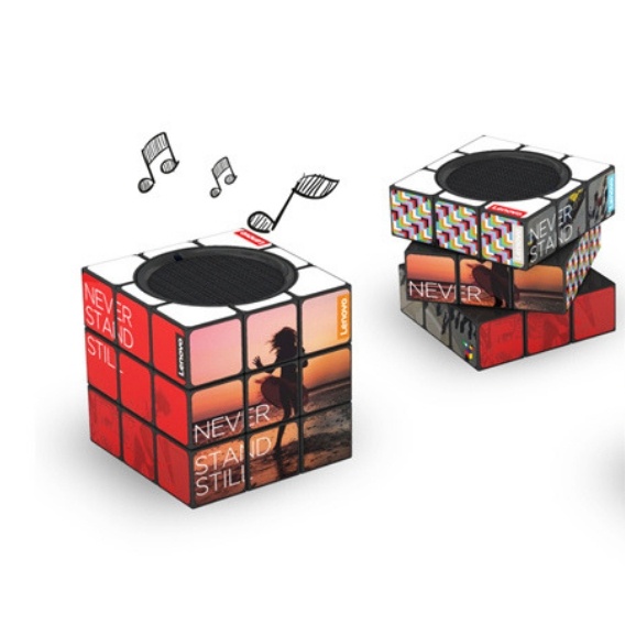 Логотрейд pекламные подарки картинка: Bluetooth колонки "Кубик Рубика"