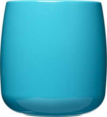 Логотрейд pекламные cувениры картинка: Классическая пластмассовая кружка, 300 мл, светло-синяя