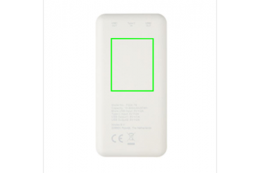 Логотрейд pекламные cувениры картинка: Reklaamkingitus: High Density 10.000 mAh Pocket Powerbank, white