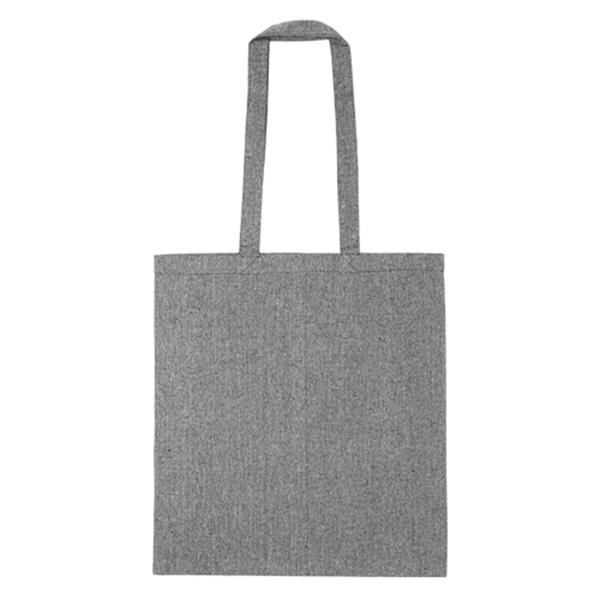 Лого трейд бизнес-подарки фото: Хлопковая сумка, серый