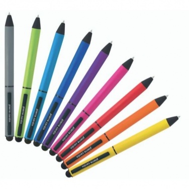 Логотрейд pекламные подарки картинка: Металлическая ручка со стилусом CELEBRATION Pierre Cardin