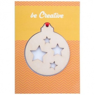 Логотрейд бизнес-подарки картинка: CreaX Christmas card, star