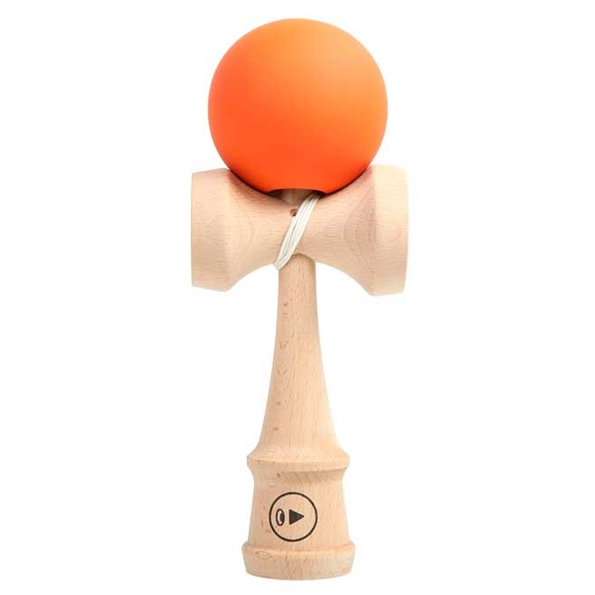 Логотрейд бизнес-подарки картинка: Kendama Play Monster Grip Orange 24,5 cm