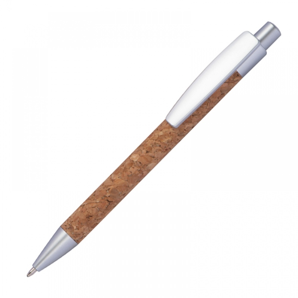 Логотрейд pекламные подарки картинка: Пробковая ручка, коричневый