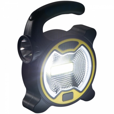 Лого трейд pекламные cувениры фото: Лампа COB, черный