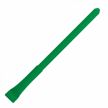 Лого трейд pекламные продукты фото: Ручка из картона, зеленый