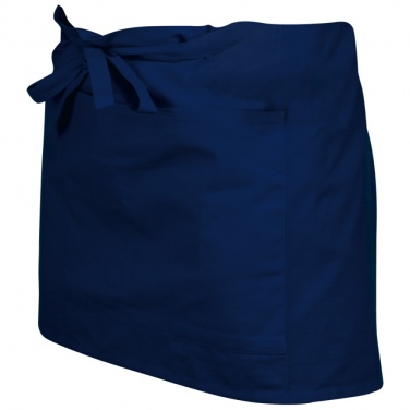 Логотрейд бизнес-подарки картинка: Фартук из хлопка - краткий, синий