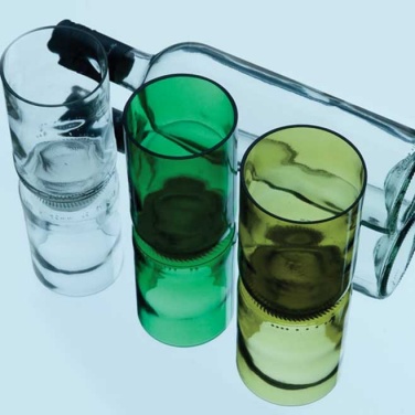 Логотрейд бизнес-подарки картинка: Taaskasutatud klaasist joogipudel