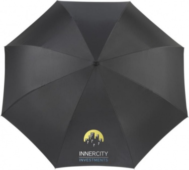 Лого трейд pекламные подарки фото: Зонт двусторонний 23 ", черный