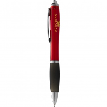 Лого трейд pекламные cувениры фото: Шариковая ручка Nash, красный