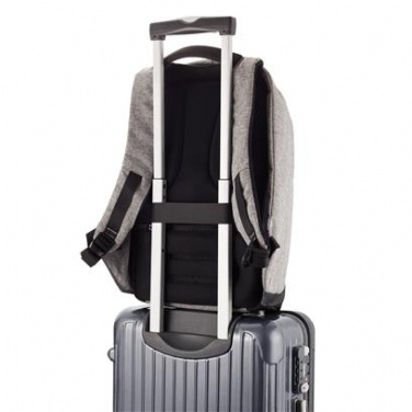 Лого трейд pекламные cувениры фото: Рюкзак противоугонный, серый