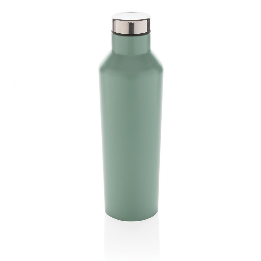 Логотрейд бизнес-подарки картинка: Вакуумная бутылка из нержавеющей стали, 500 мл, зелёная