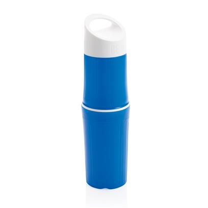 Логотрейд pекламные продукты картинка: Органическая бутылка для воды BE O, синяя