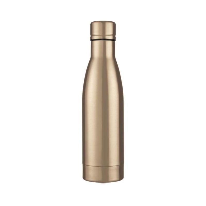 Логотрейд pекламные cувениры картинка: Вакуумная бутылка Vasa c медной изоляцией, розовое золото