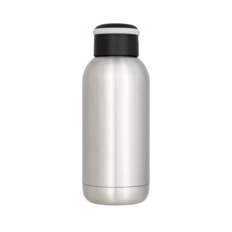 Логотрейд pекламные подарки картинка: Copa мини-медная вакуумная бутылка, серебренная