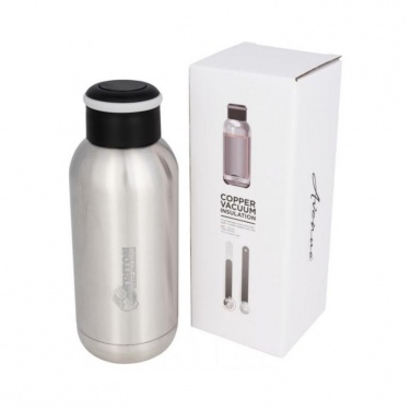 Логотрейд бизнес-подарки картинка: Copa мини-медная вакуумная бутылка, серебренная