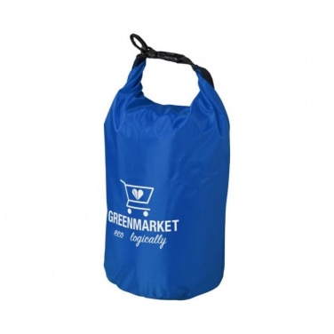 Лого трейд бизнес-подарки фото: Походный 10-литровый водонепроницаемый мешок, ярко-синий