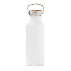 Лого трейд pекламные продукты фото: Cпортивная бутылка Miles, белая
