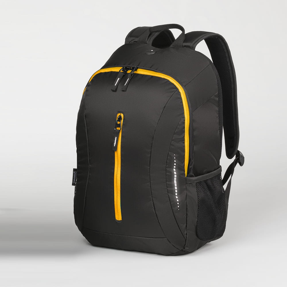 Лого трейд pекламные подарки фото: Трекинговый рюкзак FLASH M, желтый