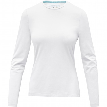 Логотрейд pекламные cувениры картинка: Ponoka long sleeve women's organic t-shirt