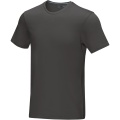 Azurite short sleeve men’s organic t-shirt, Штормовой серый