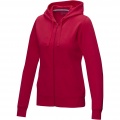 Ruby women’s organic recycled full zip hoodie, Красный