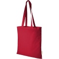 Orissa 140 g/m² organic cotton tote bag 7L, Красный