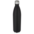 Cove 1 L vacuum insulated stainless steel bottle, Сплошной черный