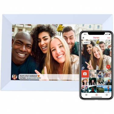 Логотрейд pекламные cувениры картинка: Prixton Prado Frameo 10-дюймовая цифровая фоторамка с Wi-Fi