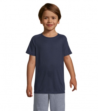 Логотрейд pекламные подарки картинка: SPORTY KIDS T-SHIRT 140g