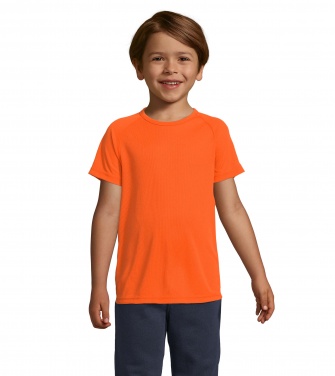 Логотрейд бизнес-подарки картинка: SPORTY KIDS T-SHIRT 140g