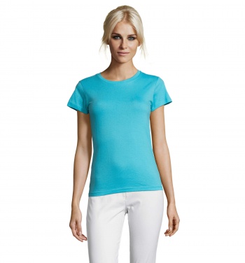 Логотрейд pекламные подарки картинка: REGENT WOMEN T-SHIRT 150g