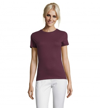 Логотрейд pекламные продукты картинка: REGENT WOMEN T-SHIRT 150g