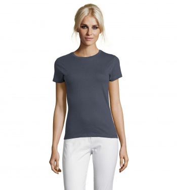 Логотрейд pекламные продукты картинка: REGENT WOMEN T-SHIRT 150g