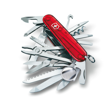 Лого трейд pекламные cувениры фото: Нож карманный SwissChampпрозрачный Victorinox