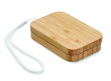 Логотрейд pекламные продукты картинка: 15W wireless charger in bamboo