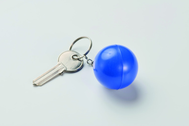 Логотрейд pекламные cувениры картинка: PU ball shape key ring