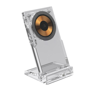 Лого трейд бизнес-подарки фото: Магнитная беспроводная зарядная подставка Magcharge 15 Вт