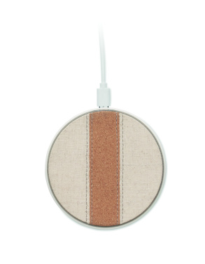 Логотрейд pекламные подарки картинка: Cork wireless charger 15W