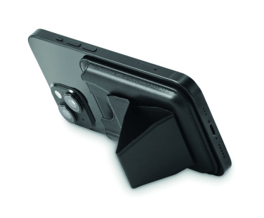 Логотрейд pекламные cувениры картинка: Magnetic PU cardholder
