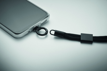 Лого трейд бизнес-подарки фото: RPET phone wrist cord