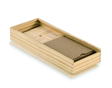 Логотрейд pекламные cувениры картинка: Domino and cards set