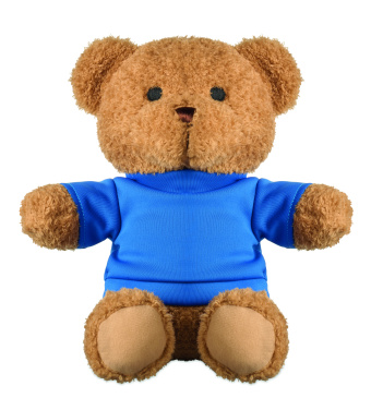Логотрейд pекламные продукты картинка: Teddy bear with t-shirt 23 cm